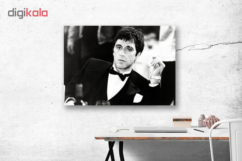 تابلو شاسی گالری استاربوی طرح فیلم Scarface مدل آل پاچینو 2