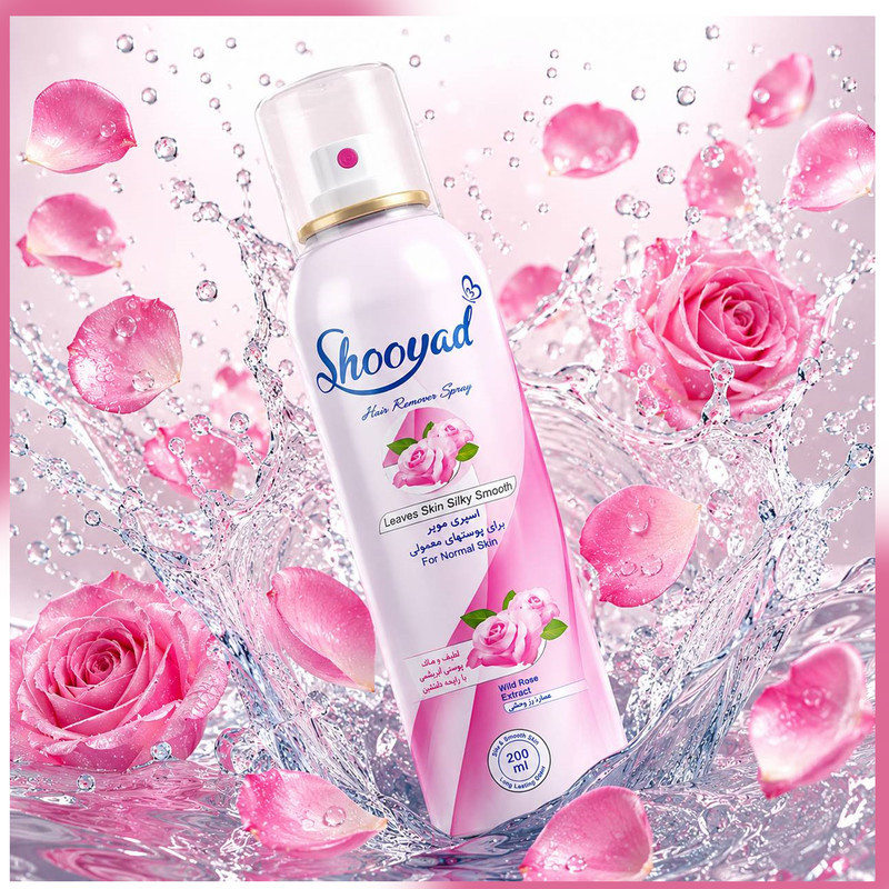 اسپری موبر شویاد مدل H-Rose3 حجم 200 میلی لیتر مجموعه 3 عددی