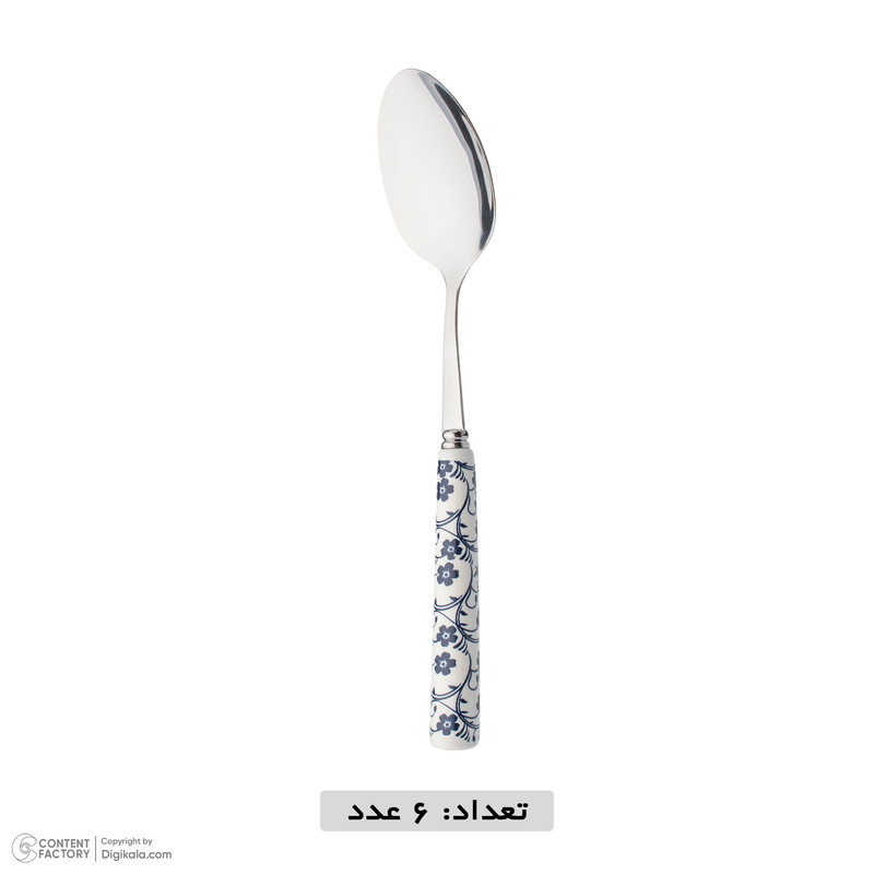 سرویس قاشق و چنگال 12 پارچه 6 نفره مدل 001