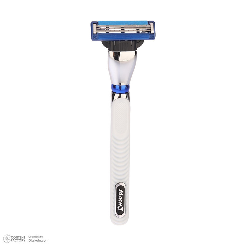 خودتراش ژیلت مدل Mach 3 Turbo به همراه یدک بسته 2 عددی