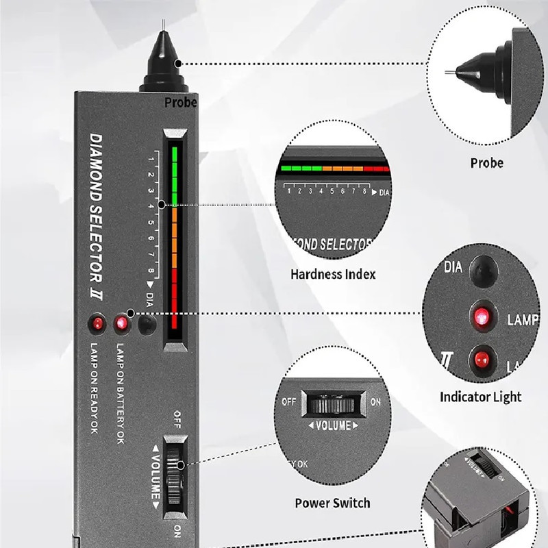 دستگاه تستر الماس مدل DIAMOND SELECTOR II