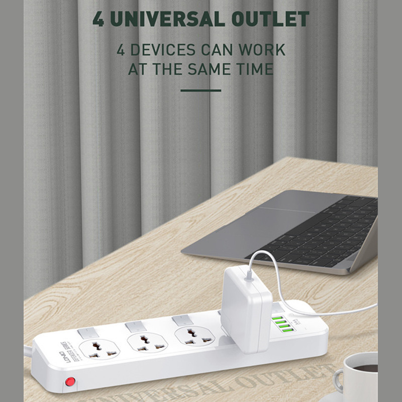 چند راهی برق الدینیو مدل Power Socket