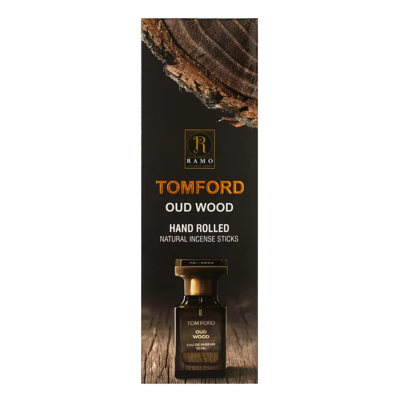 عود رامو مدل 003 رایحه ادکلن TOMFORD بسته 20 عددی