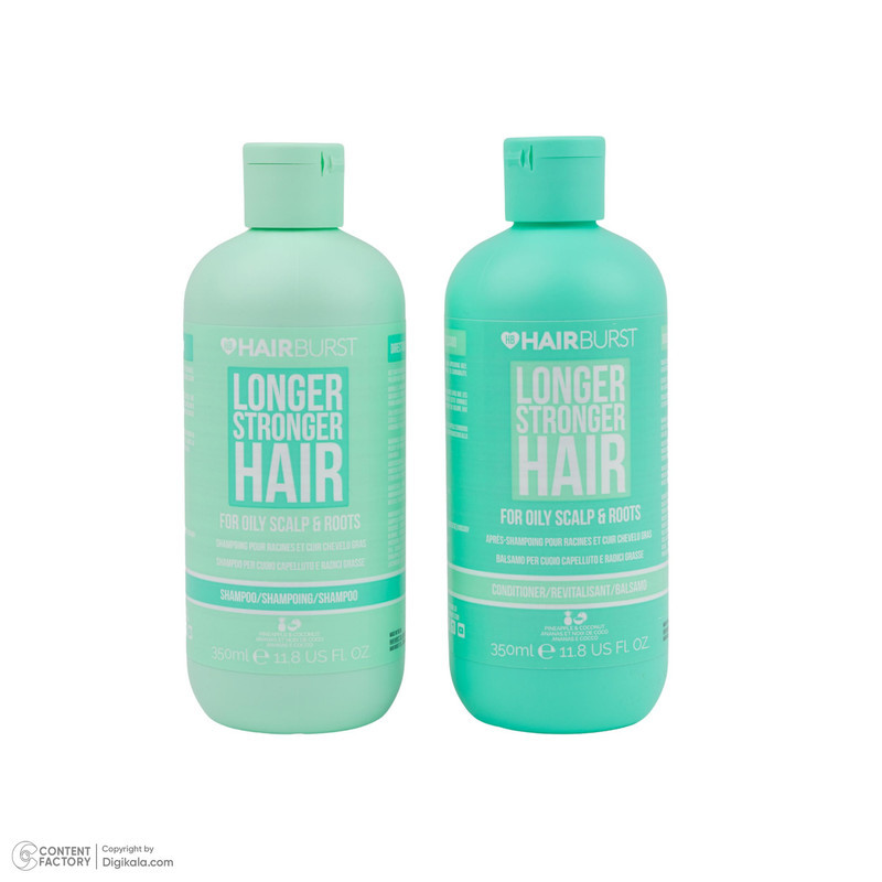 ست بهداشتی هیربرست مدل Pineapple & Coconut مجموعه 2 عددی
