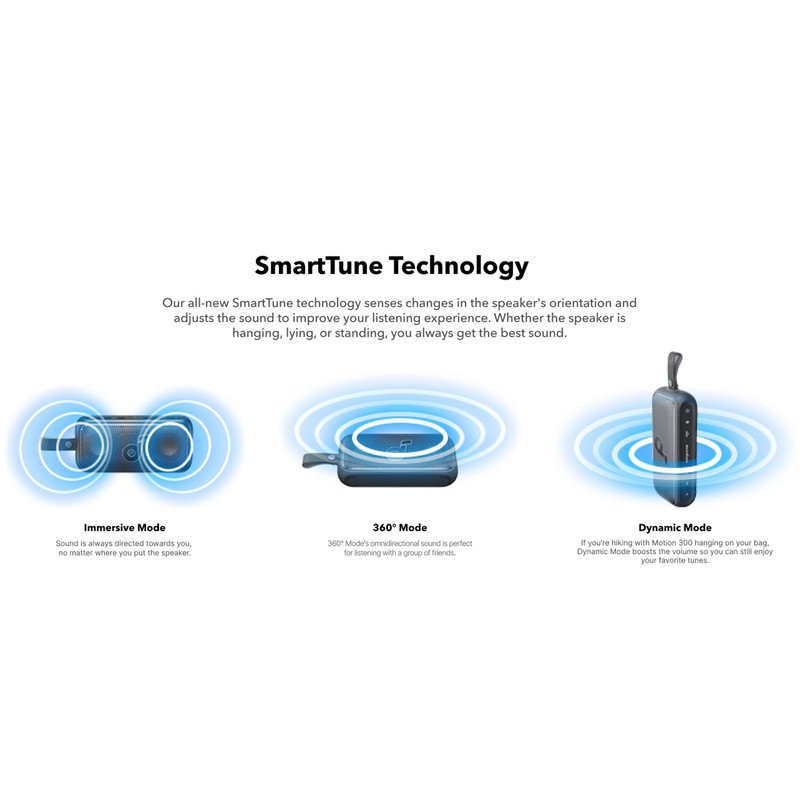 اسپیکر بلوتوثی قابل حمل انکر مدل Soundcore Motion 300 A3135