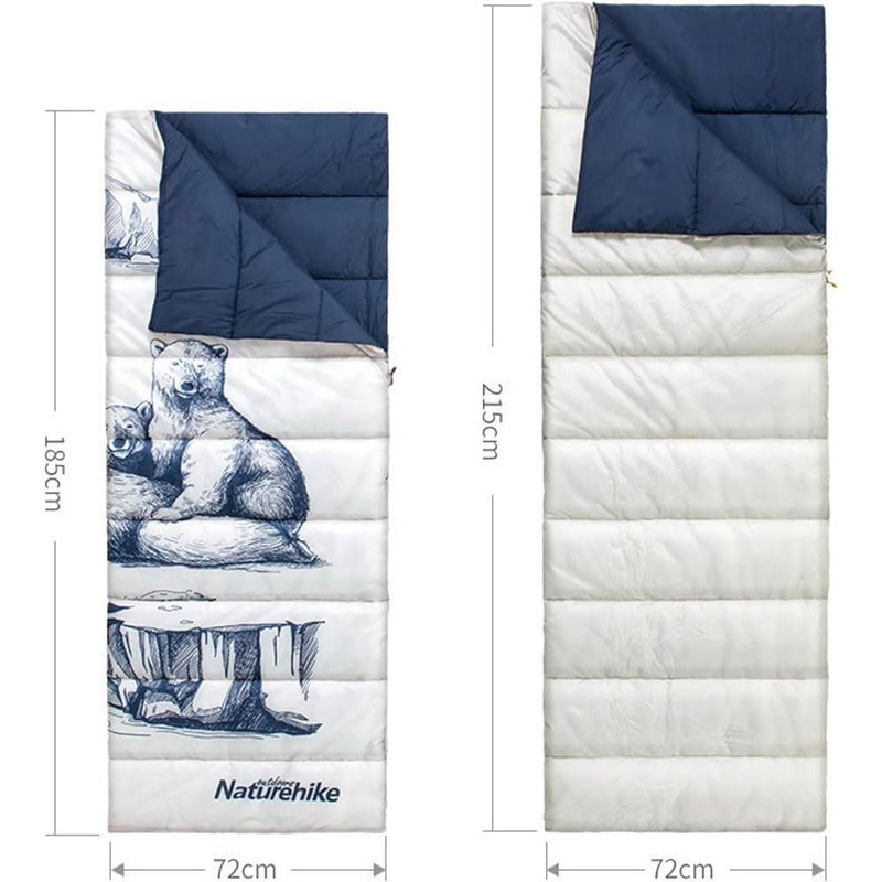 کیسه خواب دونفره نیچرهایک مدل NH19S016