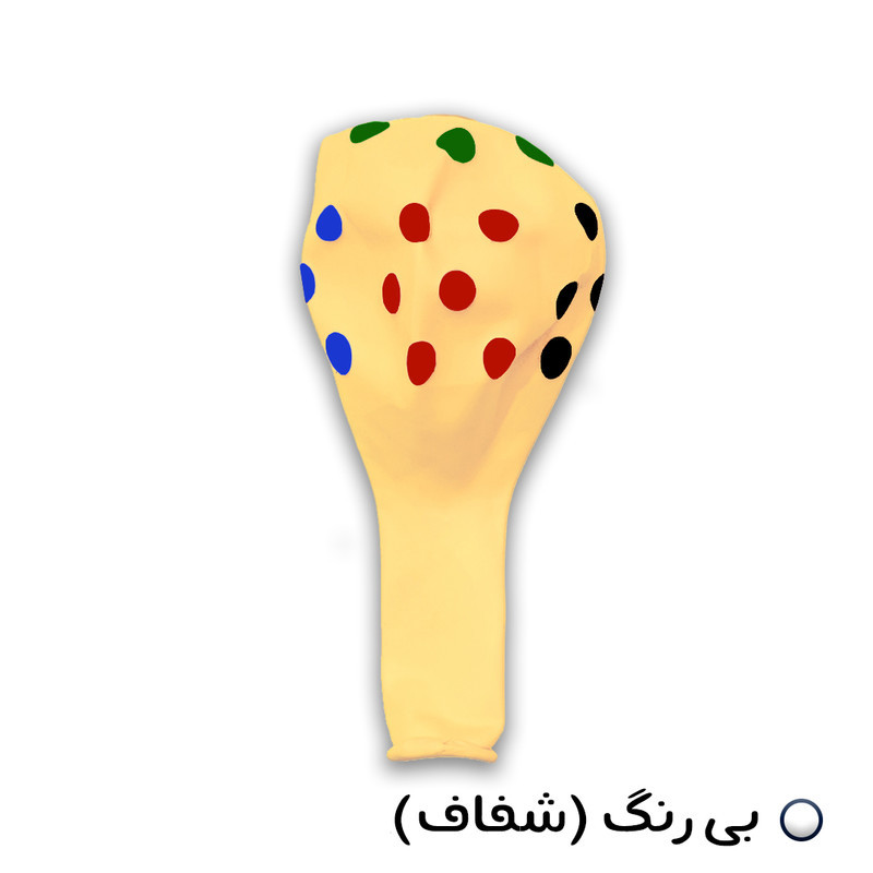 بادکنک مدل خالدار بسته ده عددی