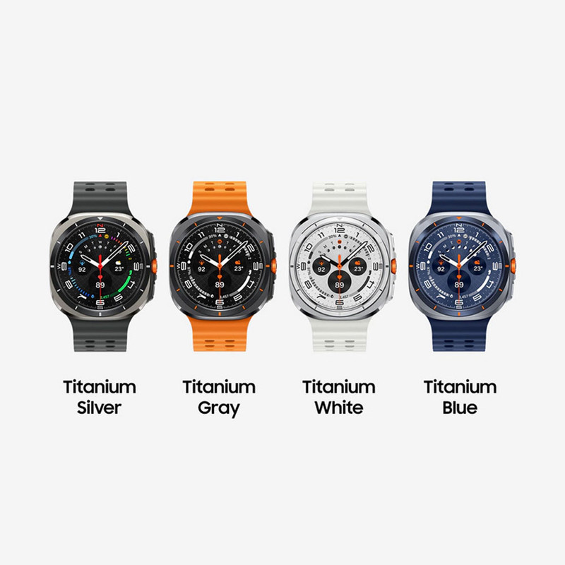 ساعت هوشمند 47 میلی‌متری سامسونگ مدل Galaxy Watch Ultra 2025 با بند مارین