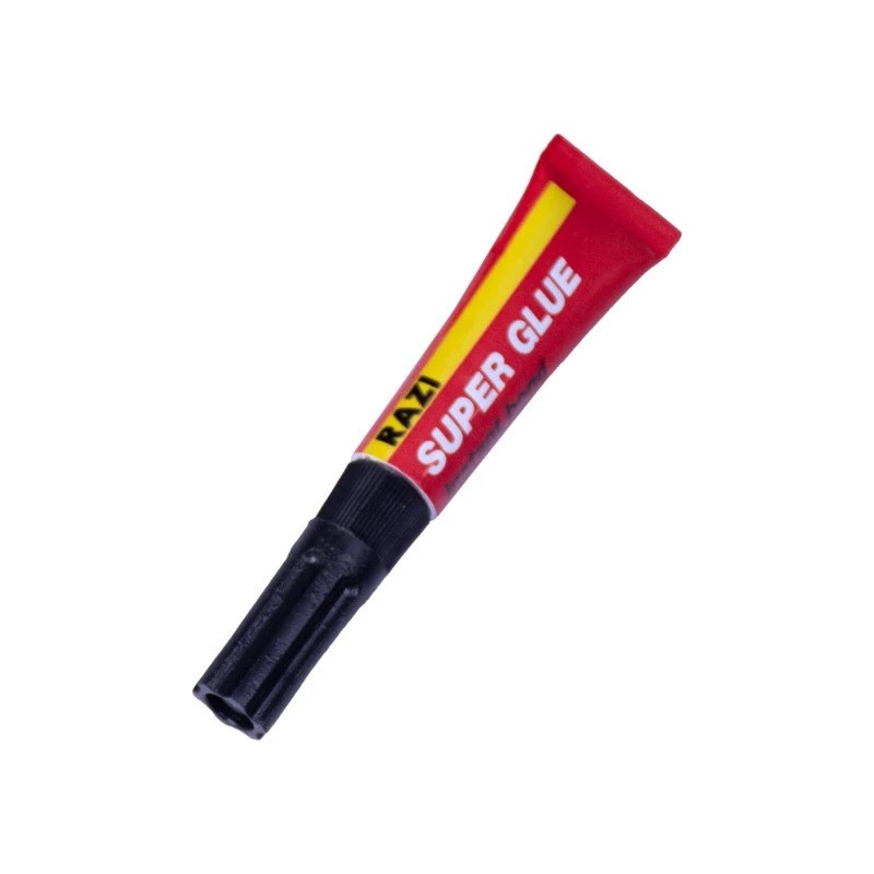چسب قطره ای رازی مدل Super Glue کد 001 حجم 3 میلی لیتر