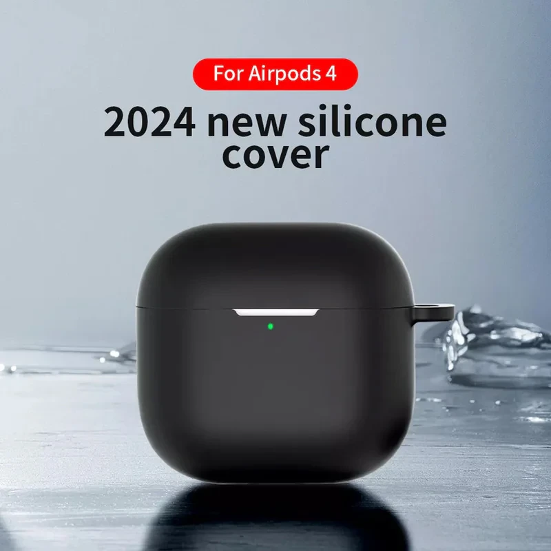 کاور ام‌گلس مدل Silicon MG مناسب برای کیس اپل AirPods 4