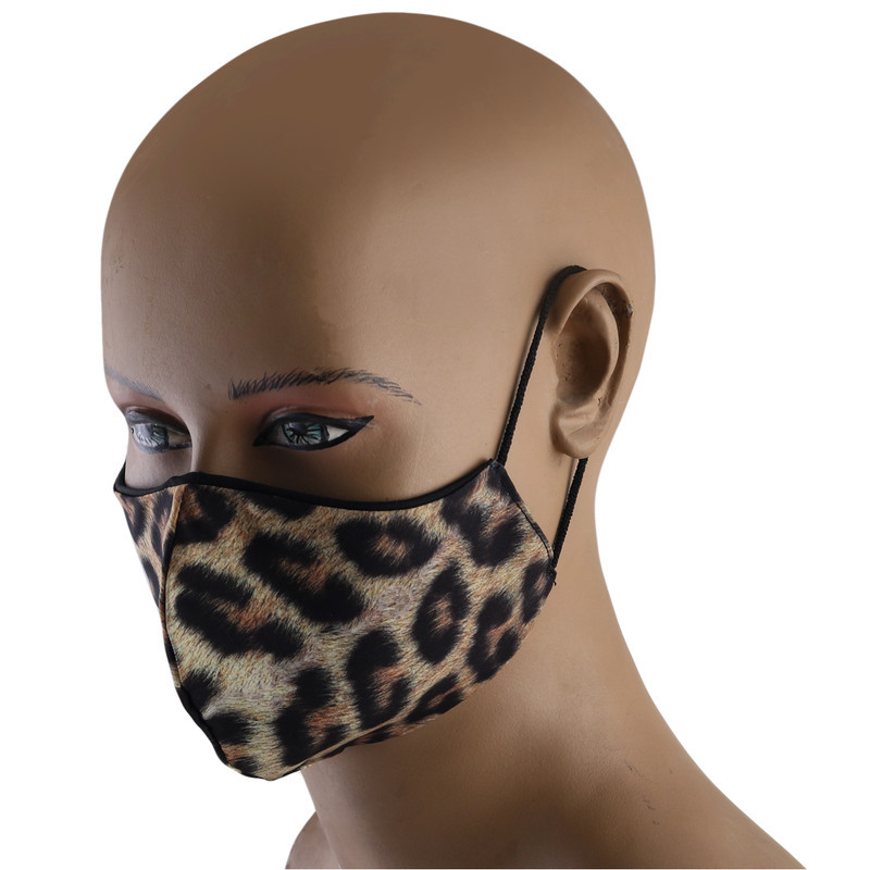 ماسک تزیینی طرح پلنگی کد 541