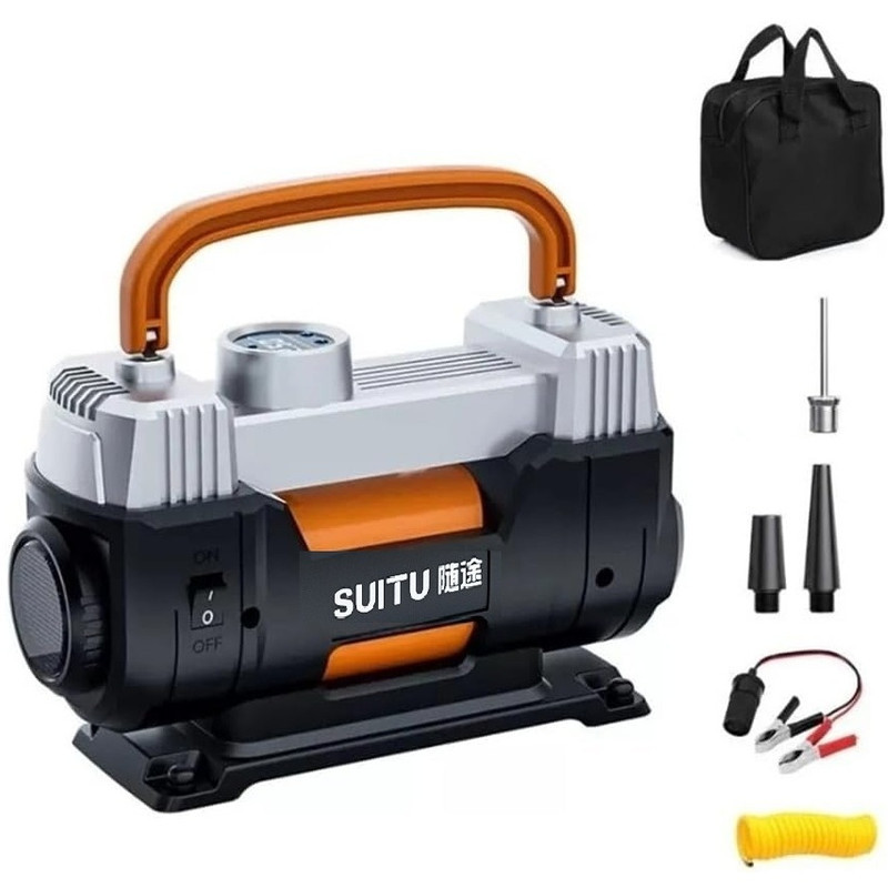 کمپرسور هوا فندکی 120 وات سویتو مدل ST-208A