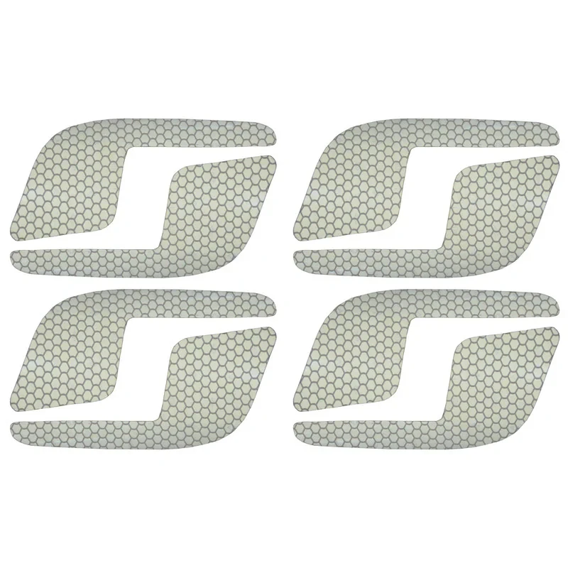 برچسب ایمنی شبرنگ دوچرخه رفلکتر کد 8P بسته ۸ عددی