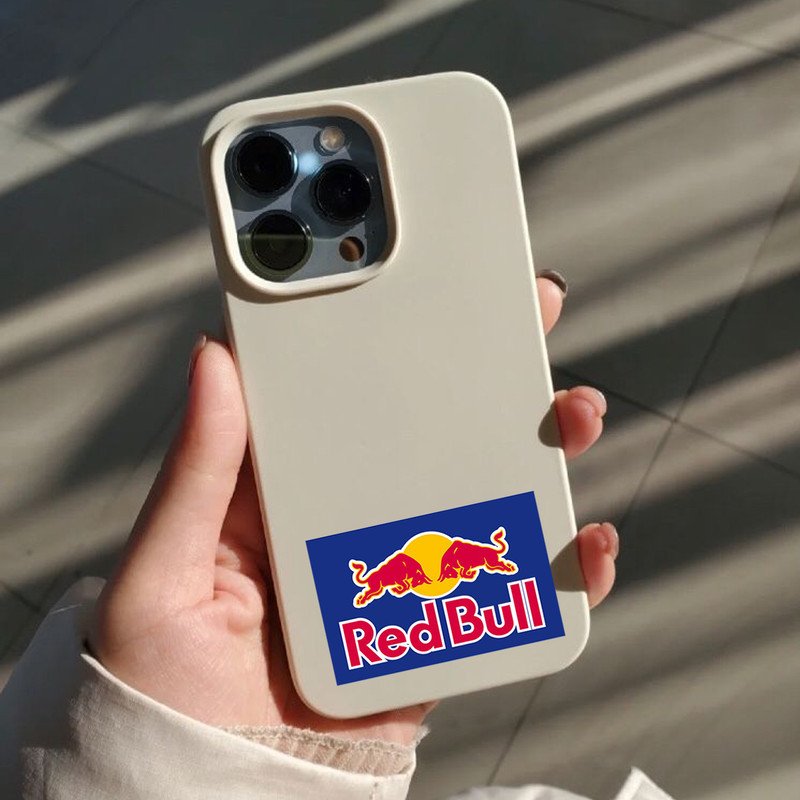 استیکر تزئینی موبایل و تبلت لولو مدل لوگو ردبول REDBULL کد 513