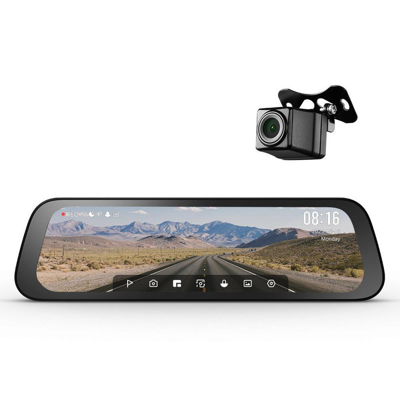 آینه هوشمند خودرو سوِنتی مِی مدل 70mai Rearview Dash Cam S500 به همراه دوربین