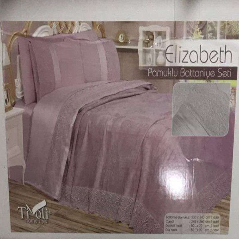 سرویس خواب 2 نفره 6 تکه تیوولی مدل Elizabeth