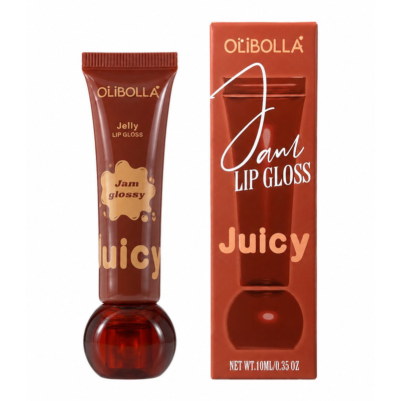 برق لب مایع براق اولیبولا مدل Jam Glossy شماره 06
