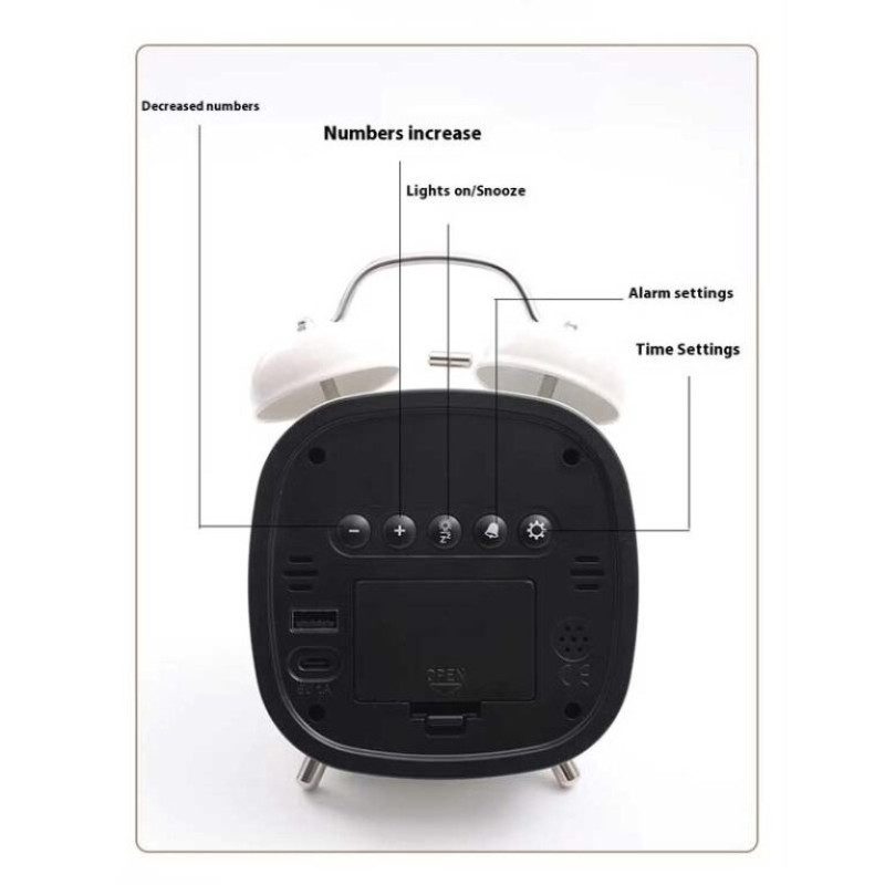 ساعت رومیزی دیجیتال مدل GH8032