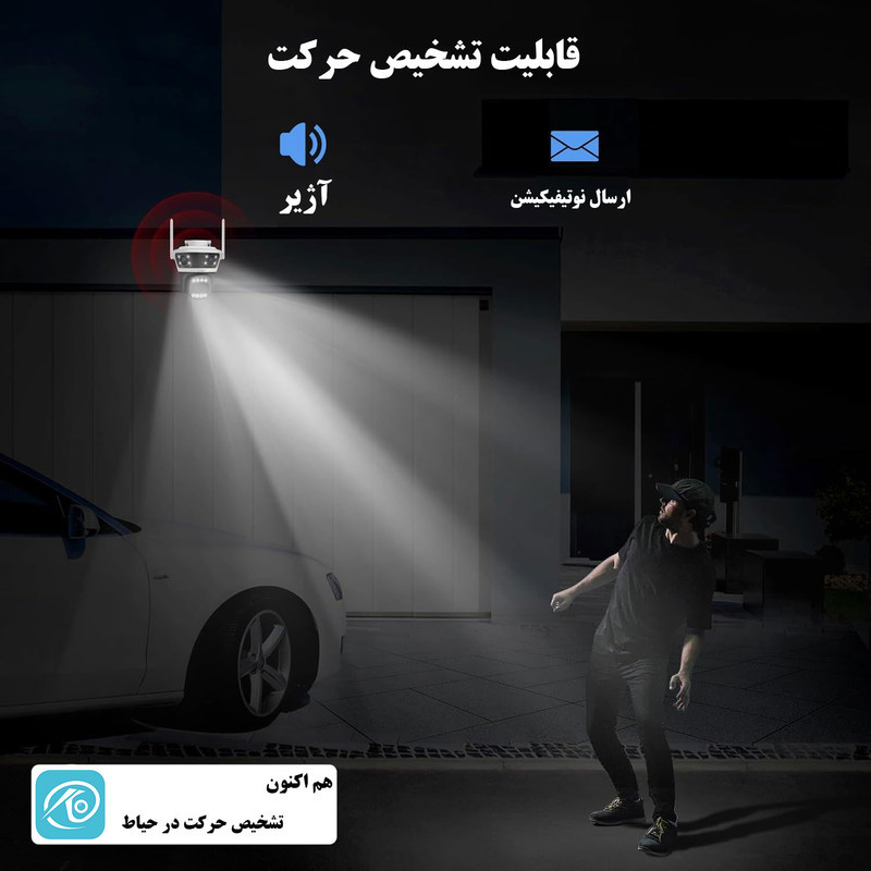 دوربین مداربسته تحت شبکه مدل QQ855A