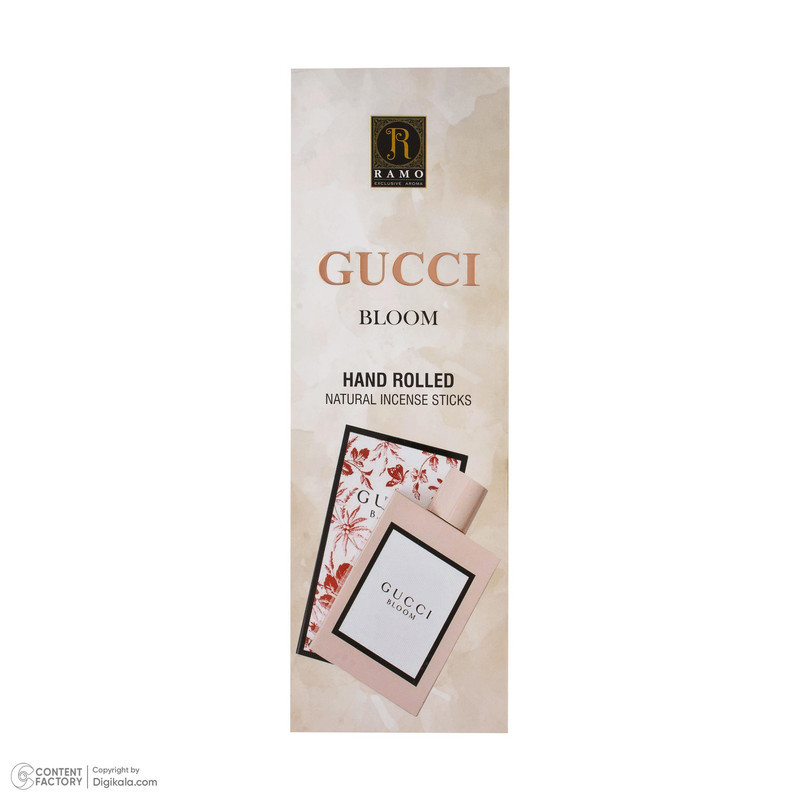 عود رامو مدل 004 رایحه ادکلن GUCCI BLOOM بسته 20 عددی