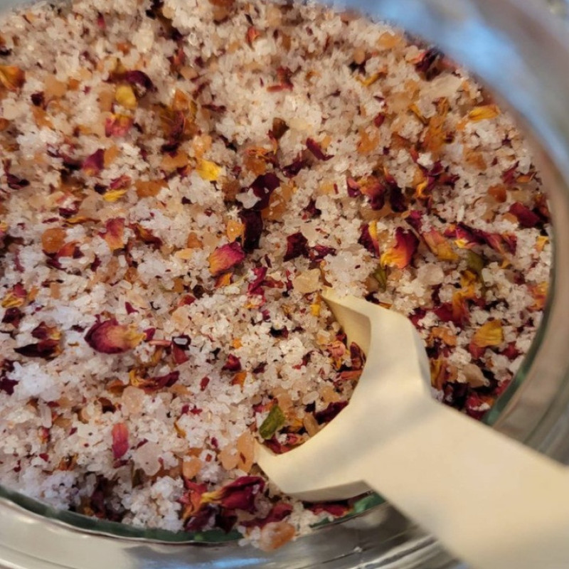 نمک حمام رز گلد مدل Star Mix 6 وزن 1500 گرم