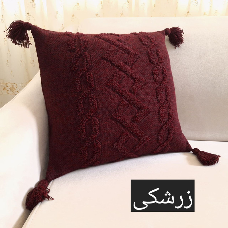 کاور کوسن مدل پانچدوزی ایران سایز 40×40 سانتی متر