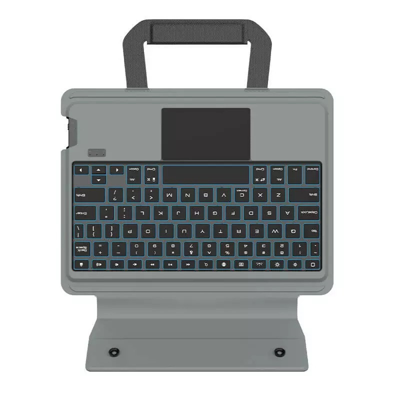 کیف کلاسوری کیبورد دار نیلکین مدل Bumper Go Keyboard مناسب برای تبلت اپل iPad Air 11 2024  Air 10.9 2022  Air 4  Air 5  Air 6  Air 2020  Ipad Pro 11 2020  2021  2022