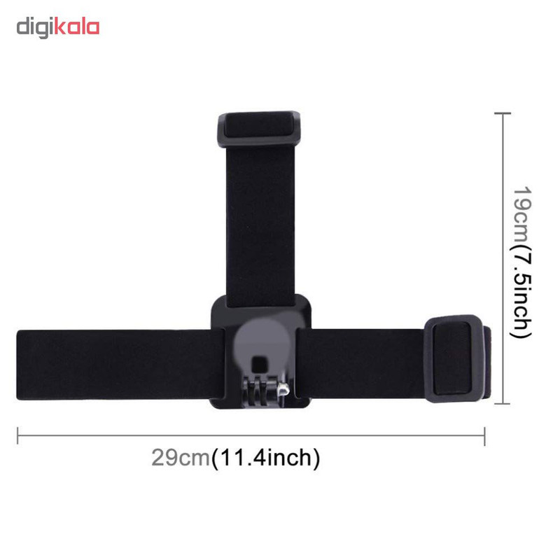 هدبند مدل HD-601 مناسب برای دوربین ورزشی گوپرو