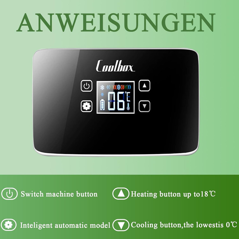 یخچال قابل حمل خودرو مدل B0CSYJT7NW-01 ظرفیت ‎6.79 لیتر