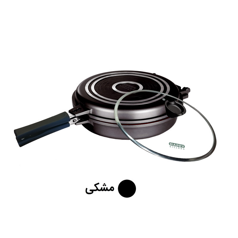 تابه دوطرفه هپی کیچن مدل Stoneline سایز 28