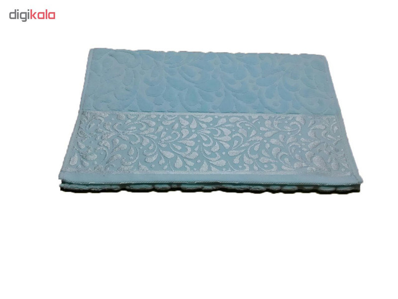 حوله دستی بهباف آذر مدل ترمه سایز 40 × 76 سانتی متر