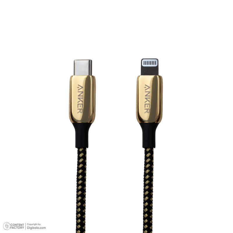کابل تبدیل USB-C به لایتنینگ انکر مدل A8843 طول 1.8 متر