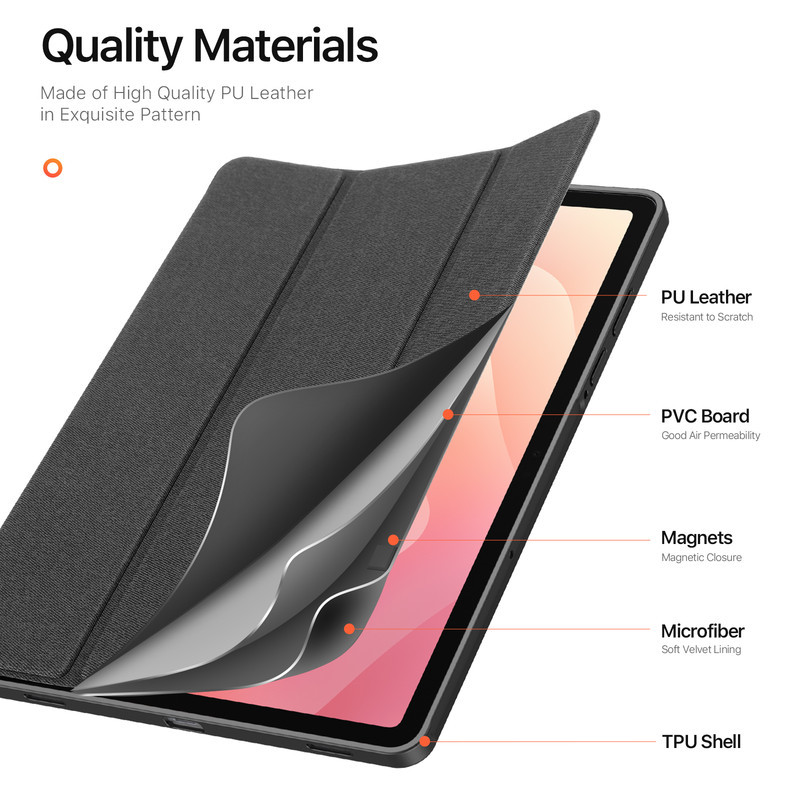 کیف کلاسوری بادیگارد مدل Domo مناسب برای تبلت سامسونگ Galaxy Tab S11 11 inch