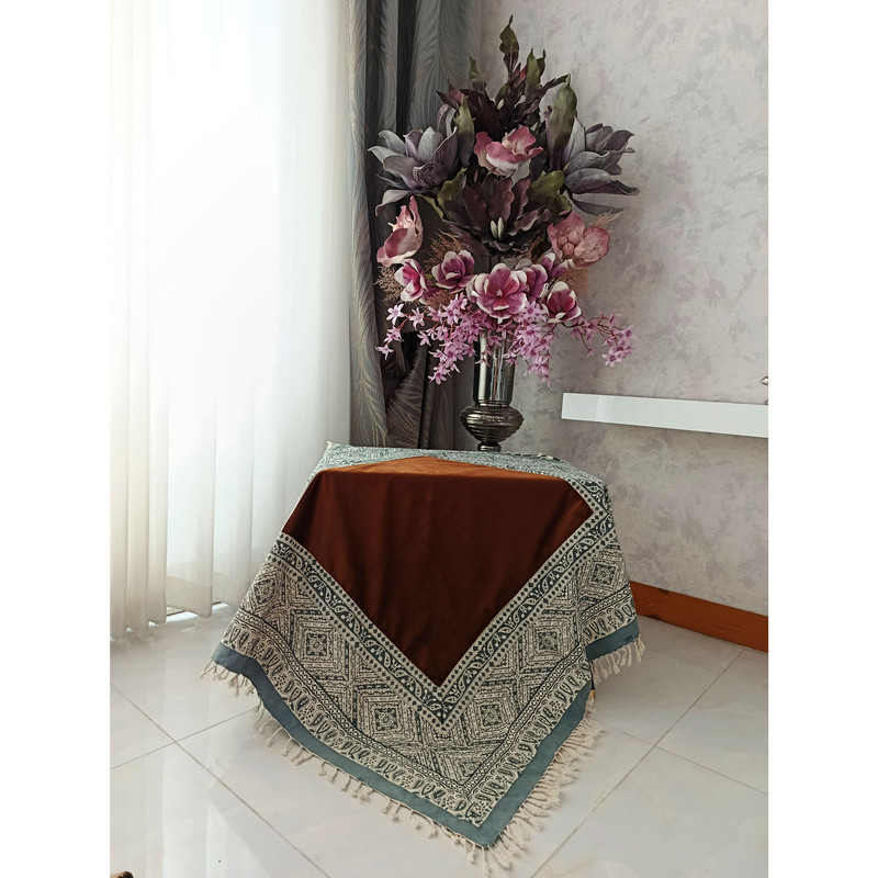 رومیزی قلمکار مدل سنتی