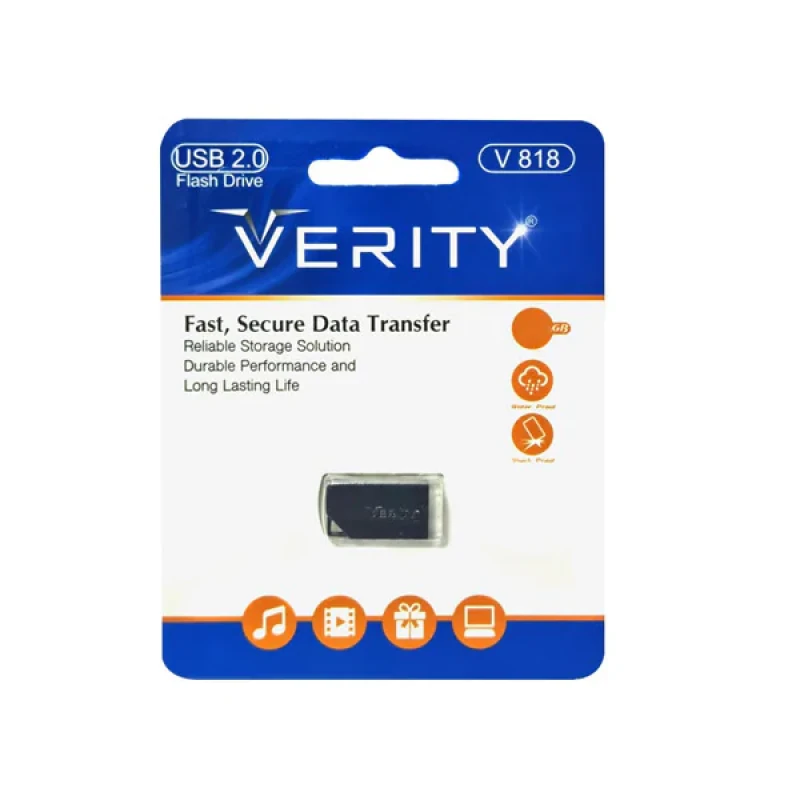 فلش مموری وریتی مدل V818 ظرفیت 16 گیگابایت