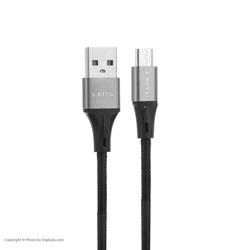 کابل تبدیل USB به microUSB لیتو مدل LD-38 طول 0.2 متر