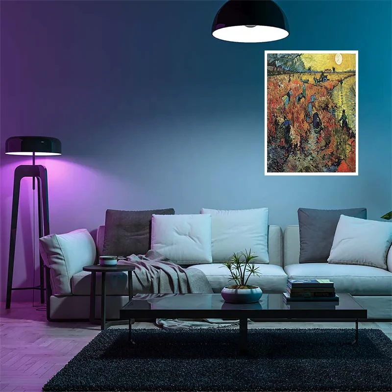 پوستر کارنيکا طرح نقاشی‌های ون‌گوگ Van Gogh Paintings کد 21265 مجموعه 8 عددی