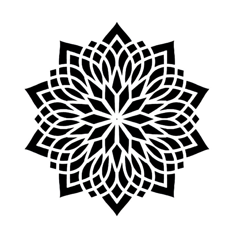 شابلون باتیس آرت طرح اسلیمی کد 088