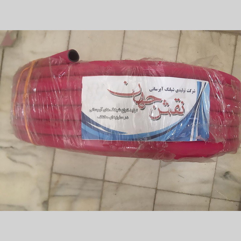 شلنگ نقش جهان مدل نخ دار 34 اینچ طول 50 متر