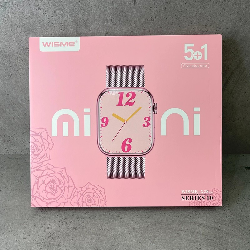 ساعت هوشمند 1.7 اینچی ویسمی مدل X28mini با 5 عدد بند