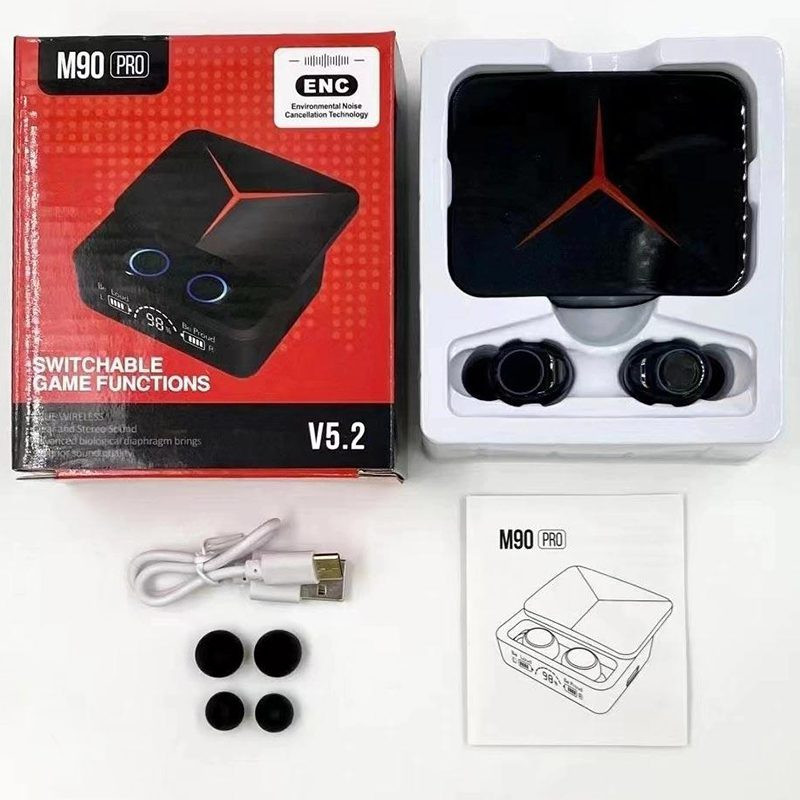 هدست بلوتوثی مدل M90 pro 2024