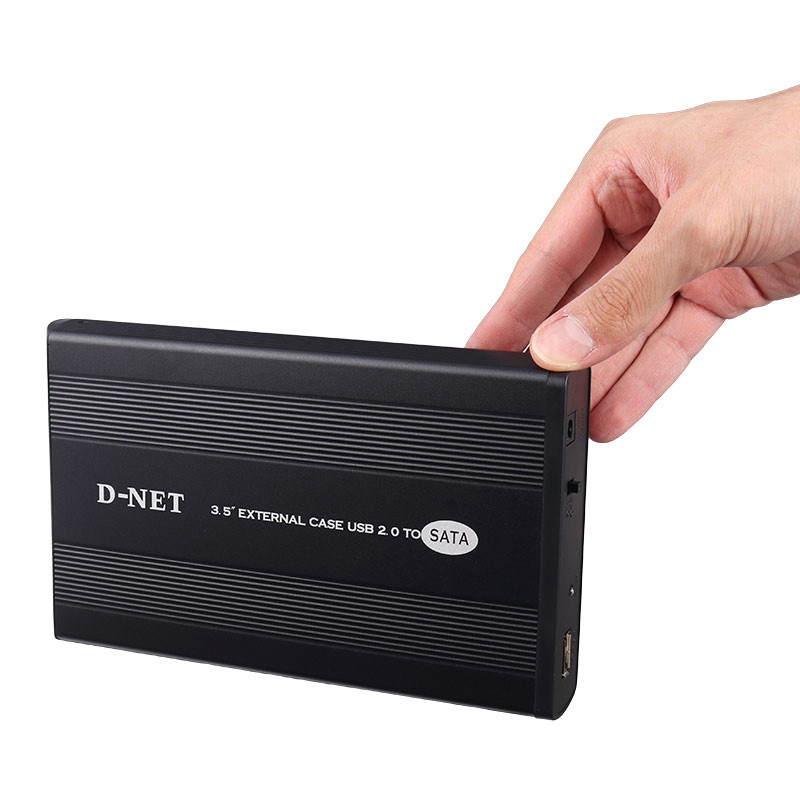 باکس هارد USB2.0 HDD اکسترنال دی نت مدل 3.5inch