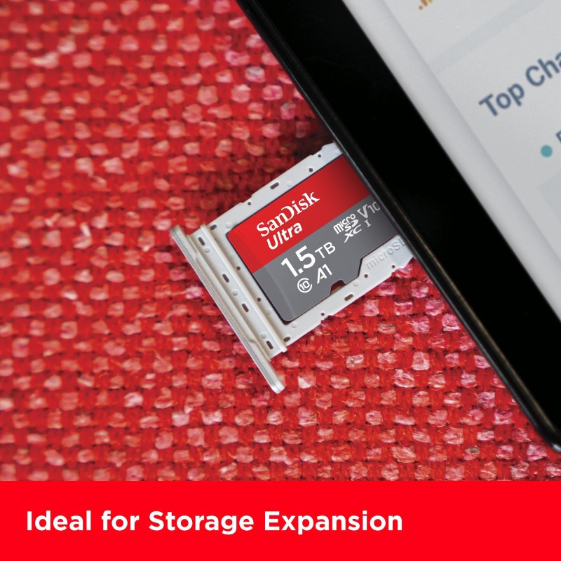کارت حافظه سن دیسک مدل Micro Sd 150Mbs Ultra ظرفیت 1.5 ترابایت