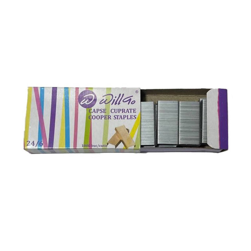 سوزن منگنه مدل fg-3854 سایز 246 بسته 1000 عددی