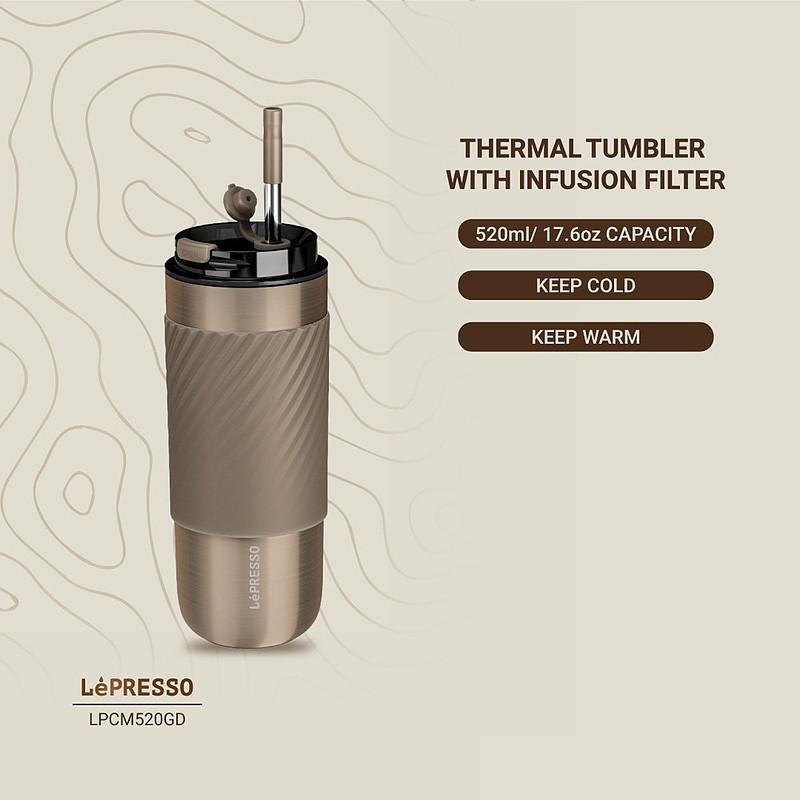 تراول ماگ حرارتی لپرسو مدل LPCM520 گنجایش 0.52 لیتر