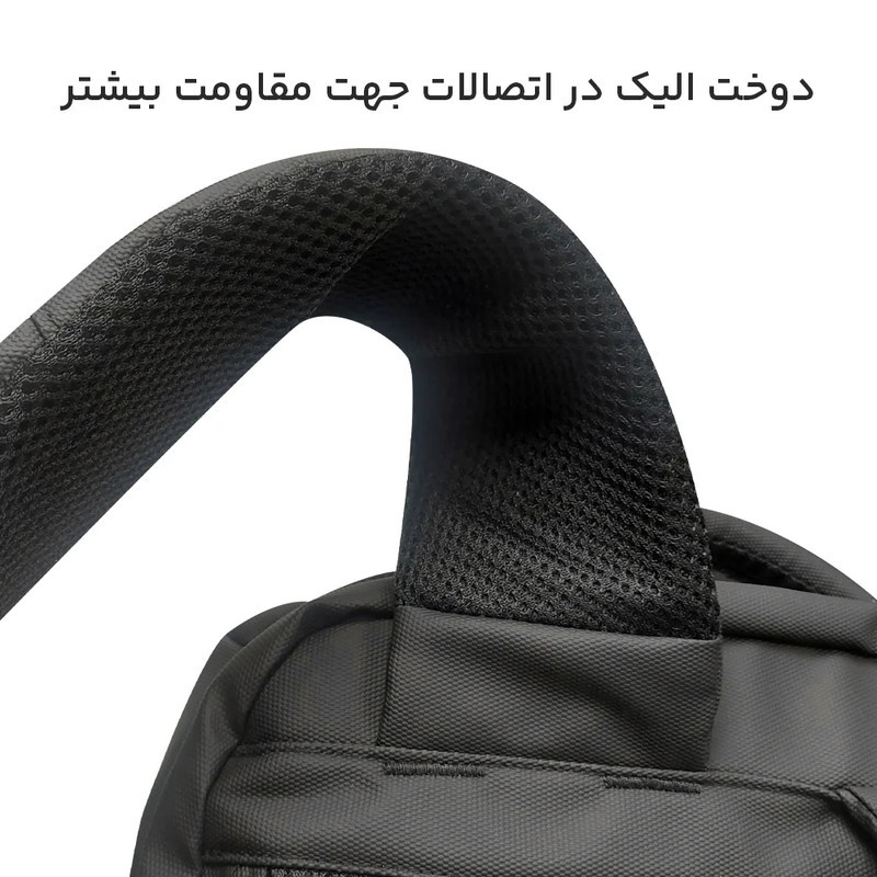 کوله پشتی لپ تاپ مایسا مدل 2518 مناسب برای لپ تاپ‌های تا 15.6 اینچ