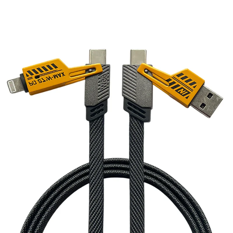 کابل تبدیل USB به USB-C لاندار مدل kc300 طول 1 متر