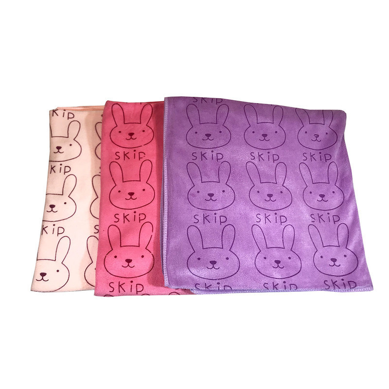 حوله دستی مدل نانو رابیت کد 01 سایز 35×75 سانتی متر مجموعه دو عددی