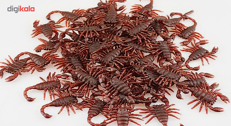 ابزار شوخی مدل عقرب مصنوعی بسته 4 عددی