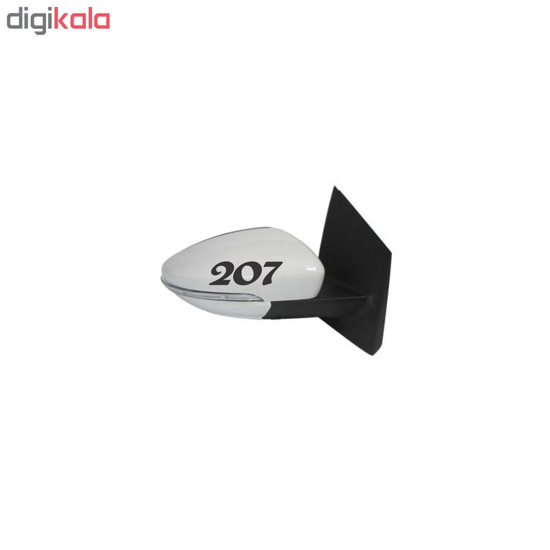 استیکر خودرو 207 کد 101266 دو عددی